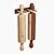 Natural Wood Kitchen Accessories by IKEA 3D model small image 2