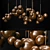 G&C Bolle 34 Bubble Chandelier 3D model small image 3