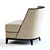 Modern Sloane Armchair: High-Detail 3D Model 3D model small image 3