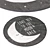 Moon Love Round Rug: H&M Home 3D model small image 1