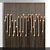 Wooden Panel LED Lights 3D model small image 3