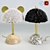 Modern Minos Table Lamps: Elegant and Stylish 3D model small image 1