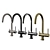 Yamada Chrome Faucet - Japanese Craftsmanship at its Finest 3D model small image 2