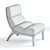 Sleek Kirk Armchair: High-Detailed 3D Model 3D model small image 2