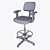 Ergonomic Work Stool 3D model small image 3