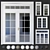 Elegant Paris Collection - 10 Doors, 10 Materials 3D model small image 1