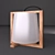 Mondo Satin White Table Lamp 3D model small image 1