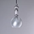 Elegant TALISA Glass Pendant 3D model small image 1