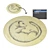 Bloomingville Ferret Round Cotton Weave Rug 3D model small image 2