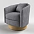 Rubi Armchair: Stylish & Comfortable 3D model small image 1