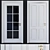 Parisian Neoclassic Door Collection 3D model small image 2