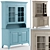 Elegant Lebanon Buffet Cabinet 3D model small image 1