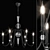 Elegant Ragno Lightstar Ceiling Chandelier 3D model small image 2