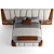 Elegant Dream Bed 3D model small image 2