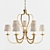 Elegant Selena Chandelier DL1353 3D model small image 1