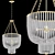 Elegant 2013 Jacqueline Chandelier 3D model small image 1