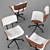 Mid-century Modern Office Chair - 2013 version 3D model small image 3