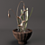 Elegant Water Blossom: Fountain Flowerpot 3D model small image 1