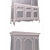 Title: Rose Pink 3-Door Cabinet 3D model small image 3