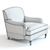 Elegantly Designed Howard Armchair 3D model small image 2