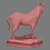 Elegant Zebra Sculpture: Exquisite Decor! 3D model small image 3