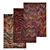 Luxury Carpets Set 3D model small image 1