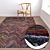 Luxury Carpets Set 3D model small image 2