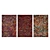 Luxury Carpets Set 3D model small image 3