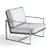 Febo Armchair: High-Detailed 3D Model, 3 Colors 3D model small image 2