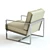 Febo Armchair: High-Detailed 3D Model, 3 Colors 3D model small image 3