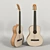 Affordable and Durable Colombo Acoustic Guitar 3D model small image 1