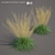 Golden Pike Turf | Luxurious Deschampsia 3D model small image 1
