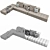 Freeman Lounge Set: Stylish and Versatile 3D model small image 3