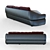  Versatile Corner Sofa: Wide, Deep, and Comfortable 3D model small image 2