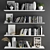 253K Poly Count, Unique Book Shelve 3D model small image 1