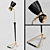 AMY Modern Floor Lamp - Stylish Illumination Solution 3D model small image 1
