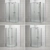 Radaway 900x900 & 1200x900 Showers 3D model small image 2