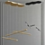 Minimalist Link Linear Suspension 3D model small image 2