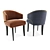 Minimalist Ibis Dining Chair: Stylish, Comfortable, and Versatile 3D model small image 2