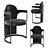 Modern Baxter ORMA Designer Chair 3D model small image 1