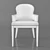 Bolgheri Collection: Sammarco Dining Chair 3D model small image 3