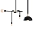 Minimalist Beaubien Lighting Collection 3D model small image 2