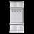 Russian-made Wide Wardrobe Module 3D model small image 3