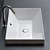 Teorema 2.0 Ceramic Built-in Washbasin 3D model small image 2