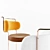 Iaia Chair & Stool Set 3D model small image 3