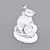 Oriental Charm: Feng Shui Mouse 3D model small image 2