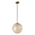 Rustic Amber Pendant Light 3D model small image 1