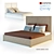 Noma Bed: Stylish and Comfortable 3D model small image 1