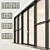 Panoramic Glazing: Modern and Versatile Design 3D model small image 1