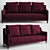 Modern Comfort Sofa 3D model small image 1